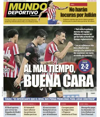 Portada de Mundo Deportivo (Bizkaia-Araba), 26 de julio de 2026