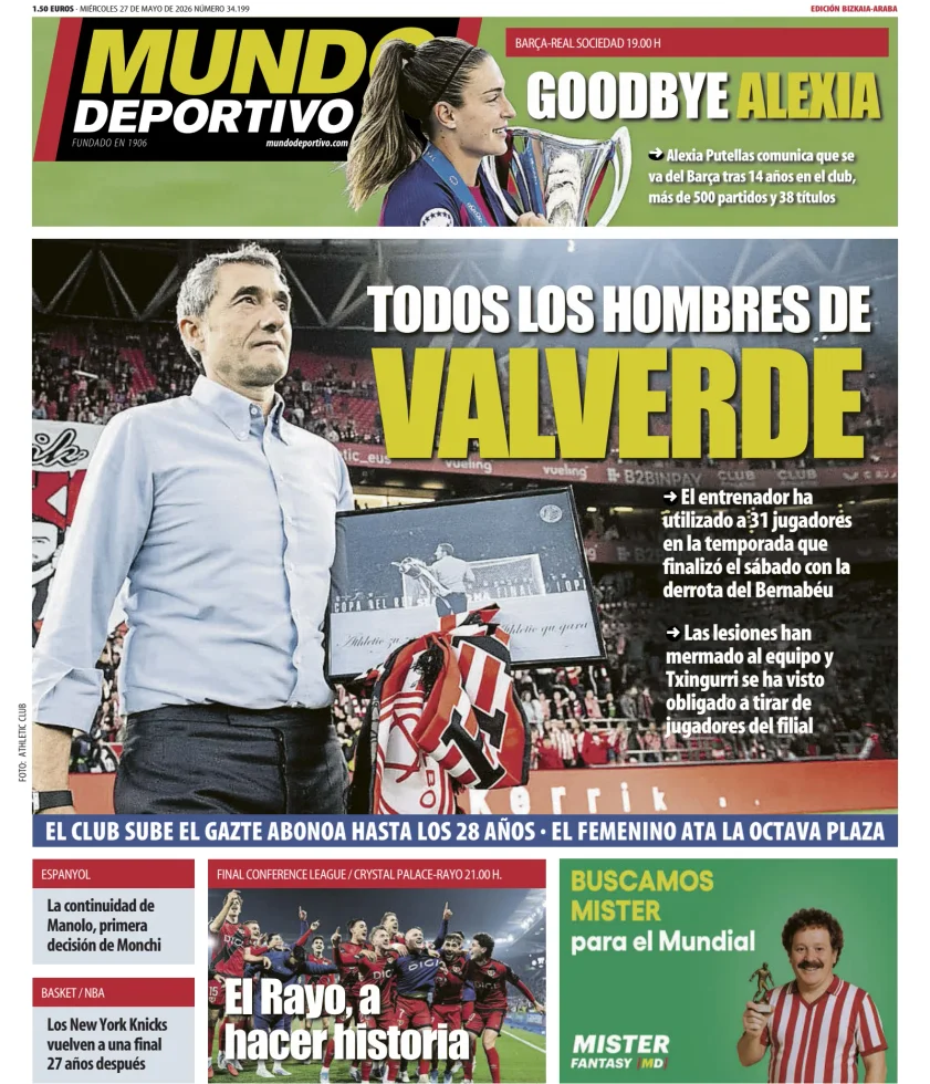 Mundo Deportivo (Bizkaia-Araba) — 27/05