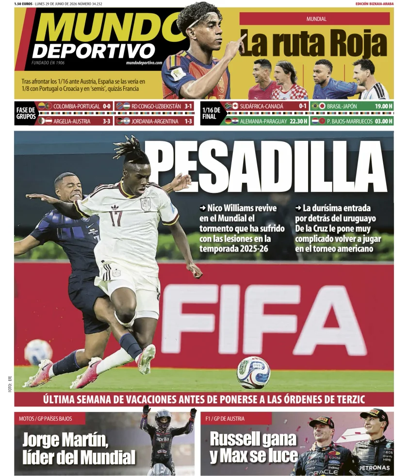 Mundo Deportivo (Bizkaia-Araba) — 29/06
