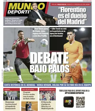 Portada de Mundo Deportivo (Bizkaia-Araba), 3 de junio de 2026