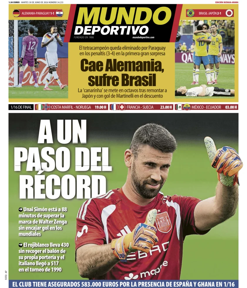 Mundo Deportivo (Bizkaia-Araba) — 30/06