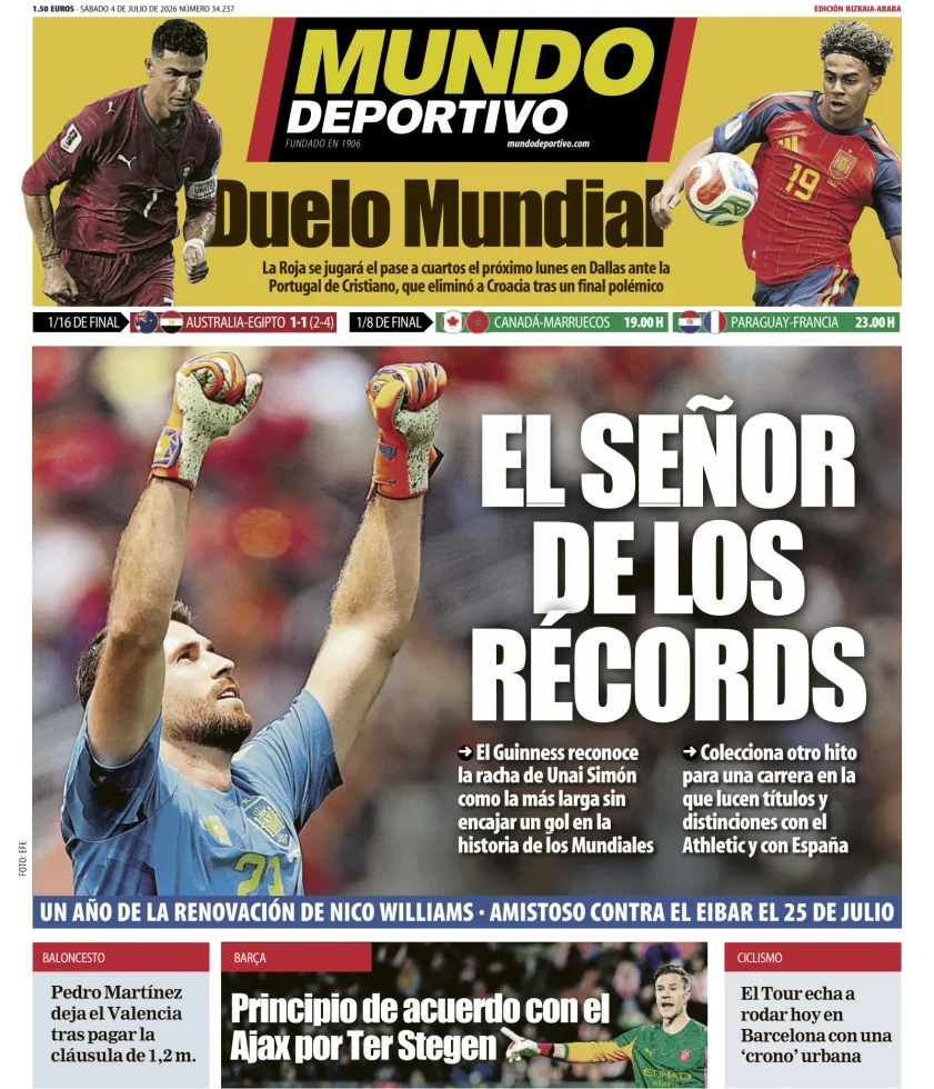 Mundo Deportivo (Bizkaia-Araba) — 04/07