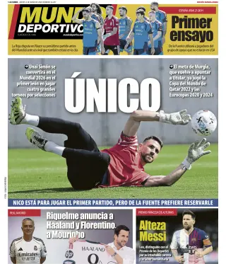 Portada de Mundo Deportivo (Bizkaia-Araba), 4 de junio de 2026