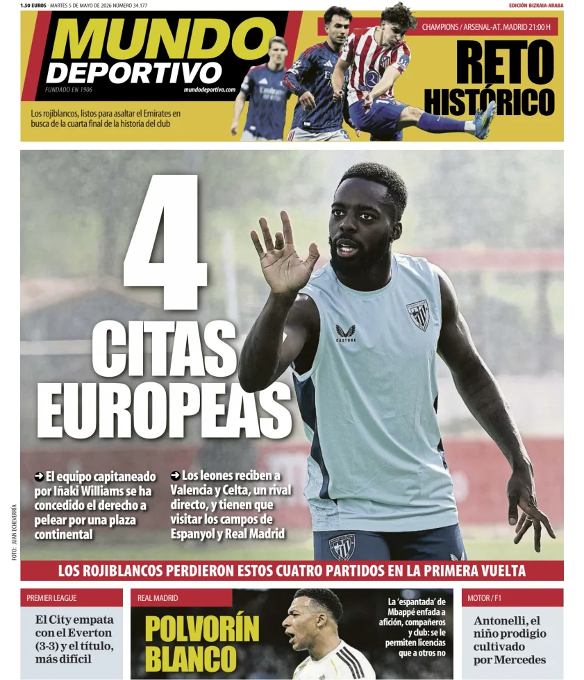 Mundo Deportivo (Bizkaia-Araba) — 05/05