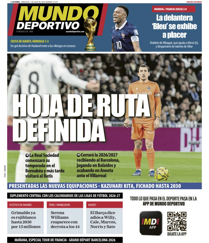 Mundo Deportivo (Gipuzkoa) — 01/07