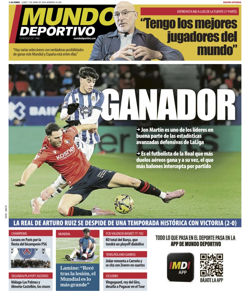 Mundo Deportivo (Gipuzkoa) — 01/06