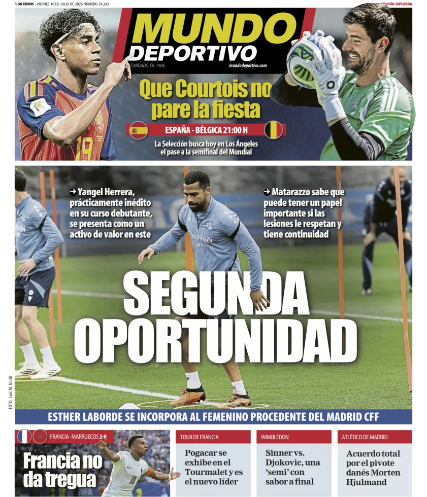 Portada de Mundo Deportivo (Gipuzkoa)