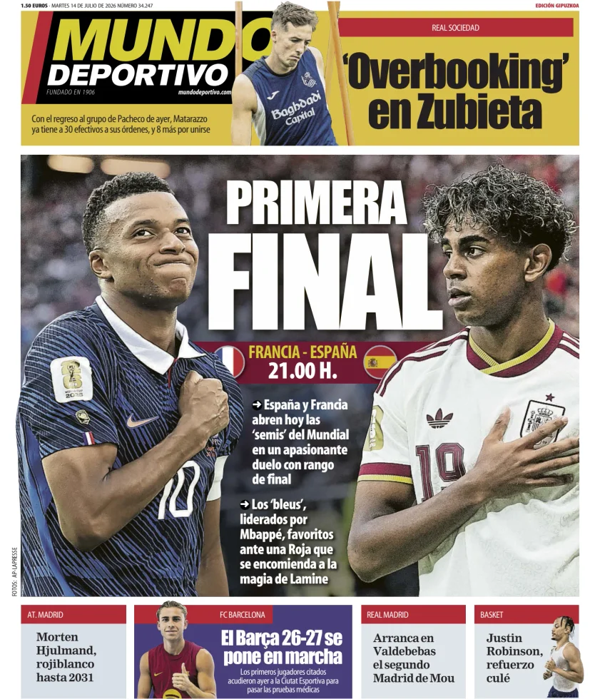 Mundo Deportivo (Gipuzkoa) — 14/07