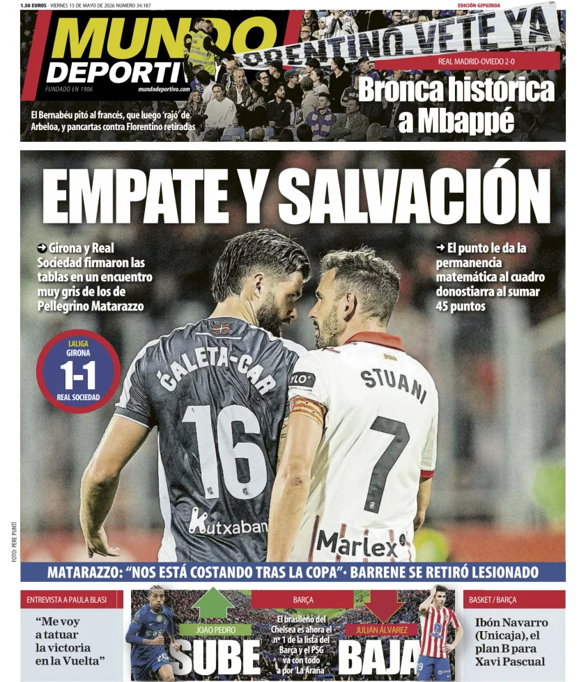 Mundo Deportivo (Gipuzkoa) — 15/05