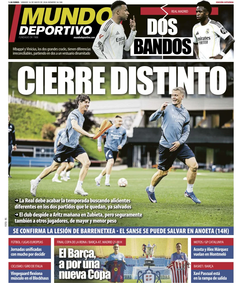 Mundo Deportivo (Gipuzkoa) — 16/05