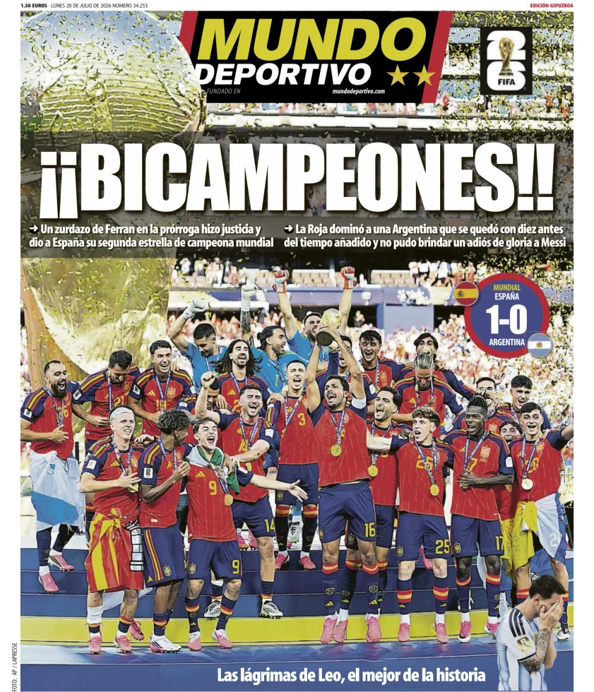 Mundo Deportivo (Gipuzkoa) — 20/07