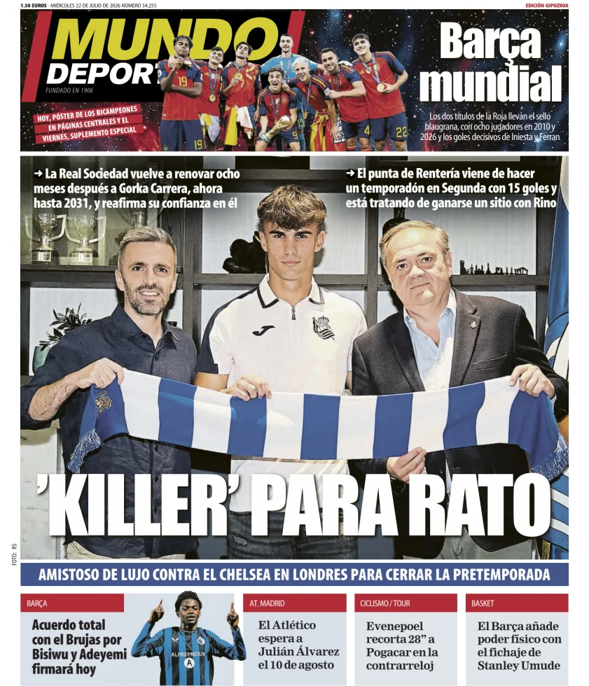 Mundo Deportivo (Gipuzkoa) — 22/07