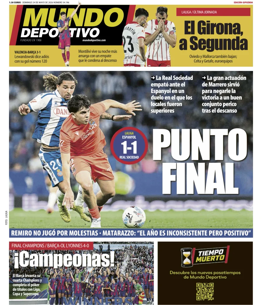 Mundo Deportivo (Gipuzkoa) — 24/05