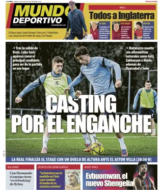 Portada de Mundo Deportivo (Gipuzkoa), 28 de julio de 2026