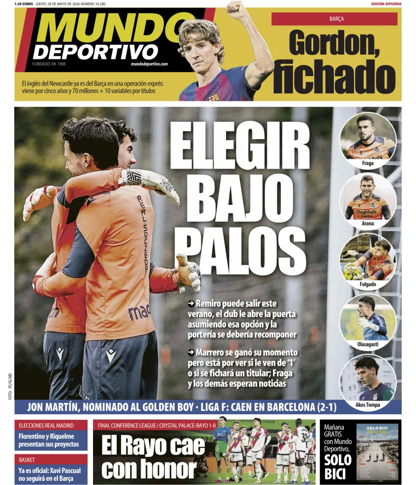 Mundo Deportivo (Gipuzkoa) — 28/05