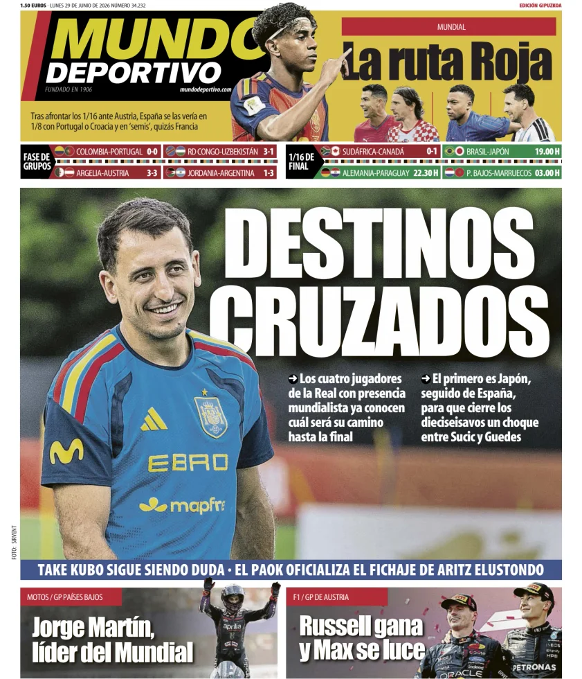 Mundo Deportivo (Gipuzkoa) — 29/06