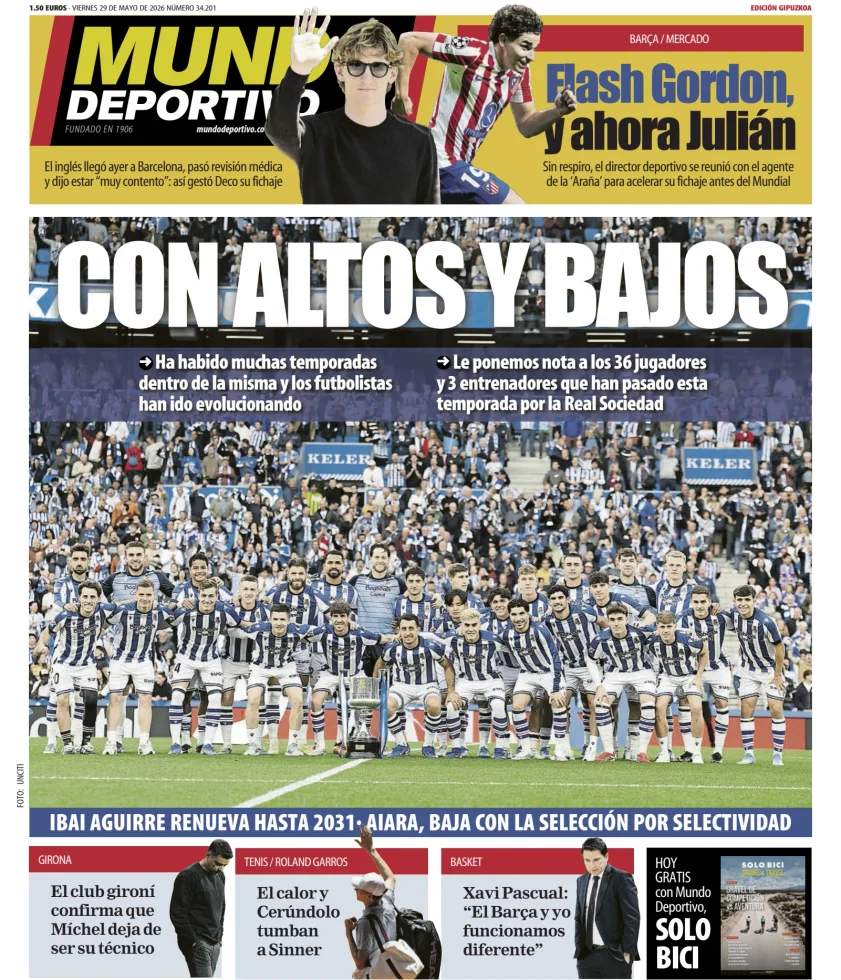 Mundo Deportivo (Gipuzkoa) — 29/05