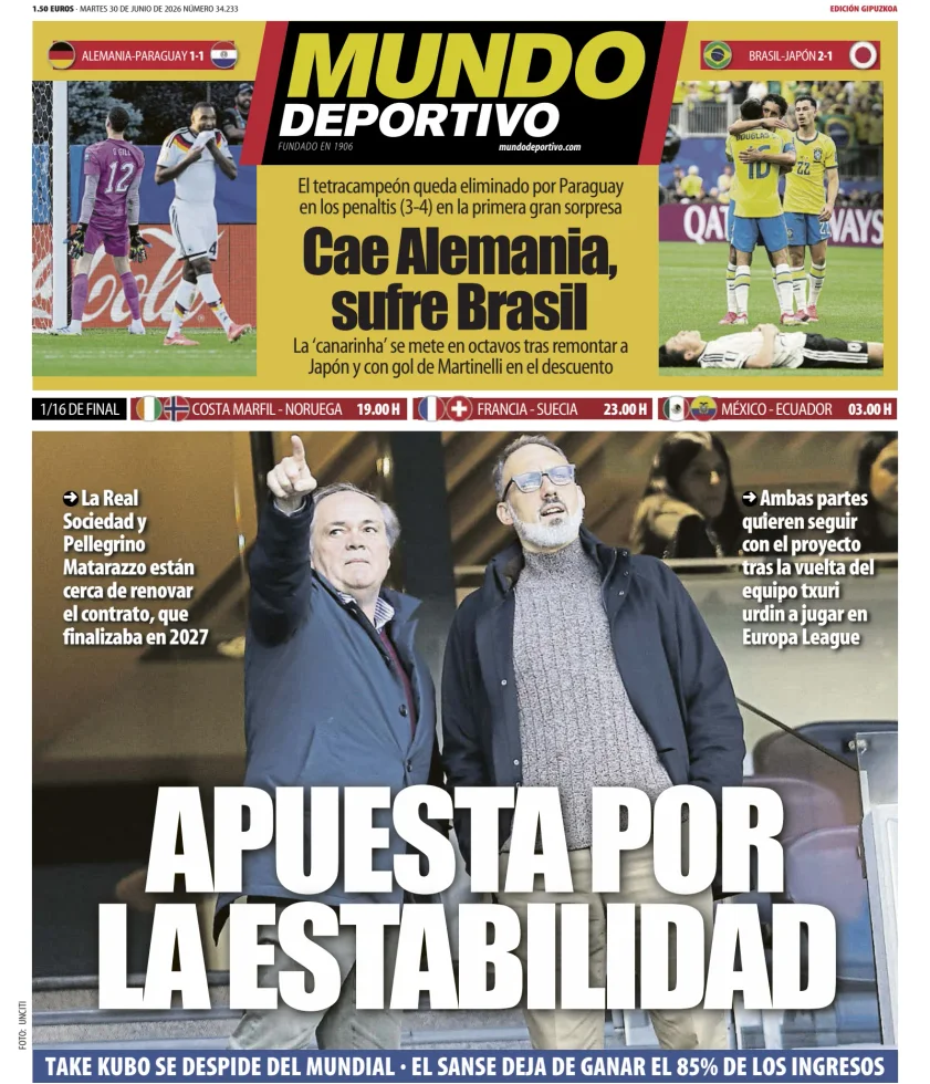 Mundo Deportivo (Gipuzkoa) — 30/06