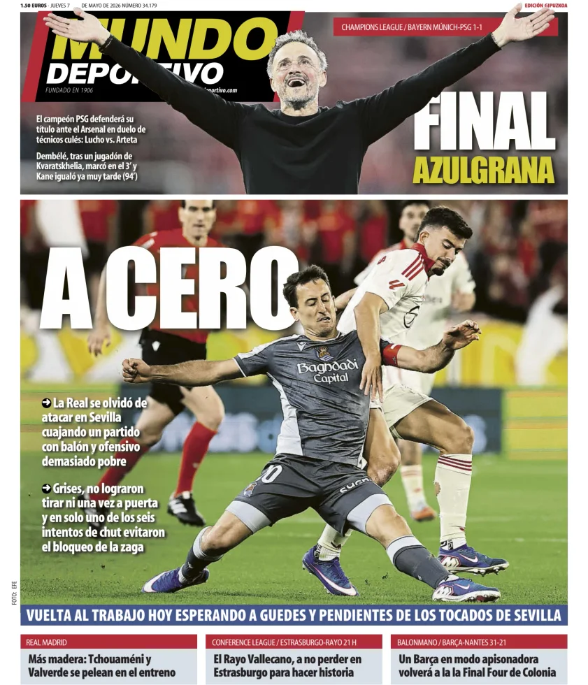 Mundo Deportivo (Gipuzkoa) — 07/05