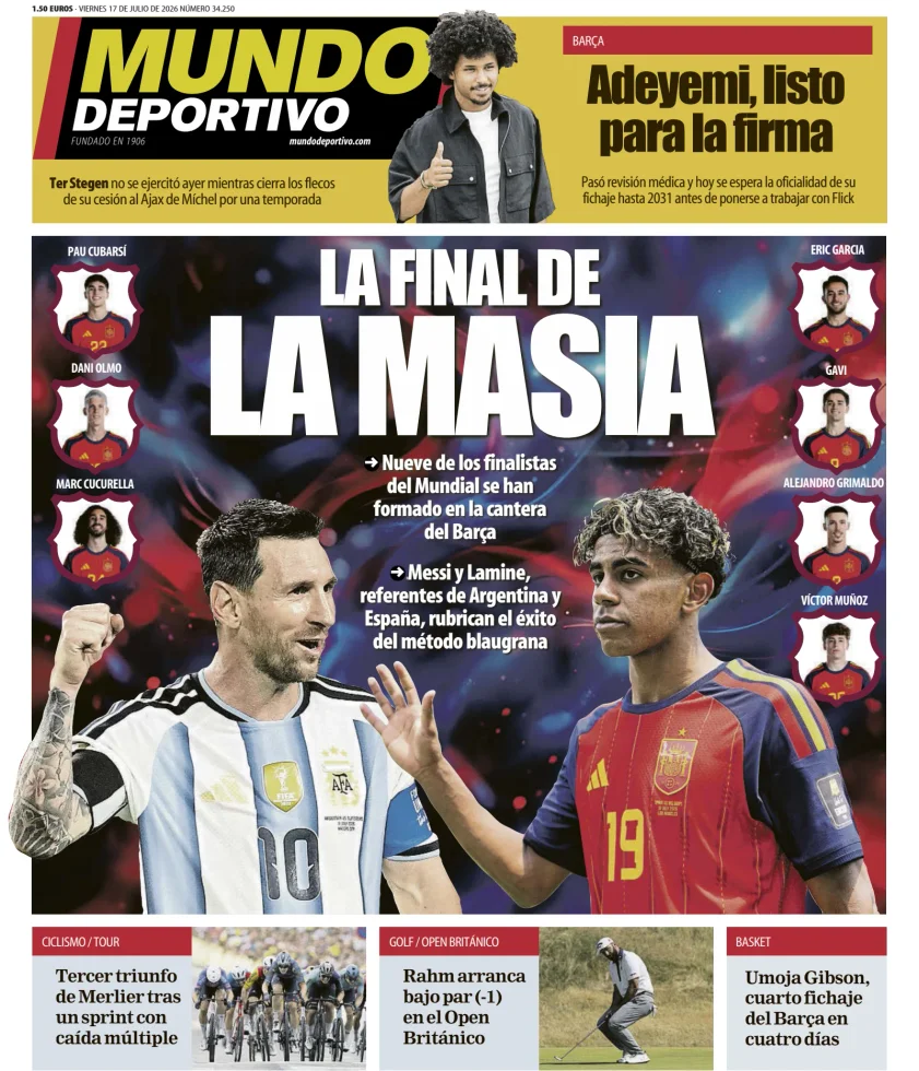 Mundo Deportivo — 17/07