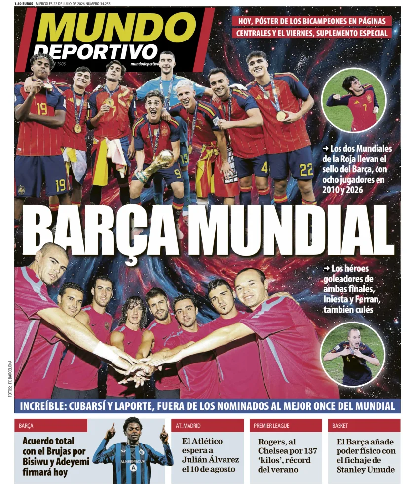 Mundo Deportivo — 22/07