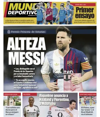 Portada de Mundo Deportivo, 4 de junio de 2026