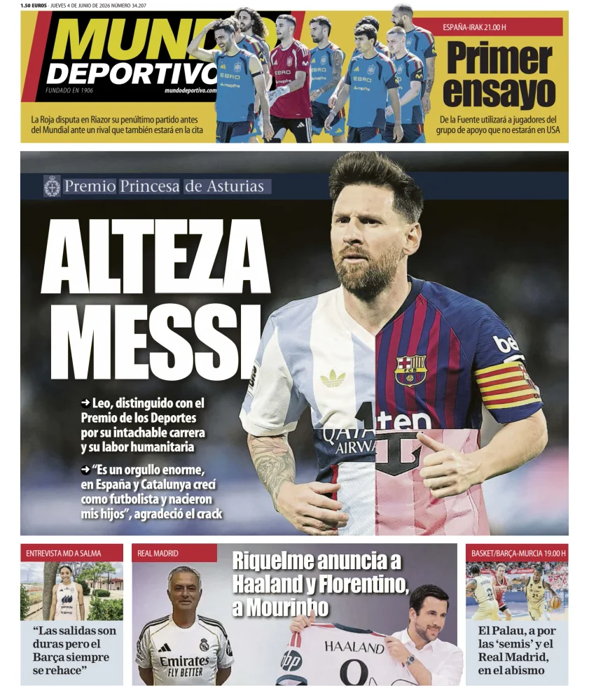 Portada de Mundo Deportivo