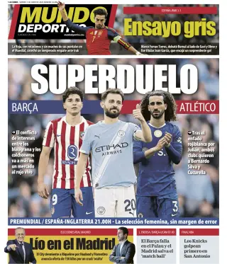 Portada de Mundo Deportivo, 5 de junio de 2026