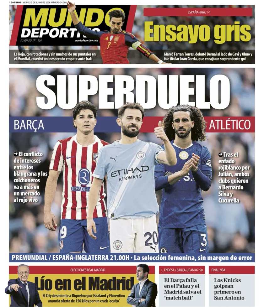 Portada de Mundo Deportivo