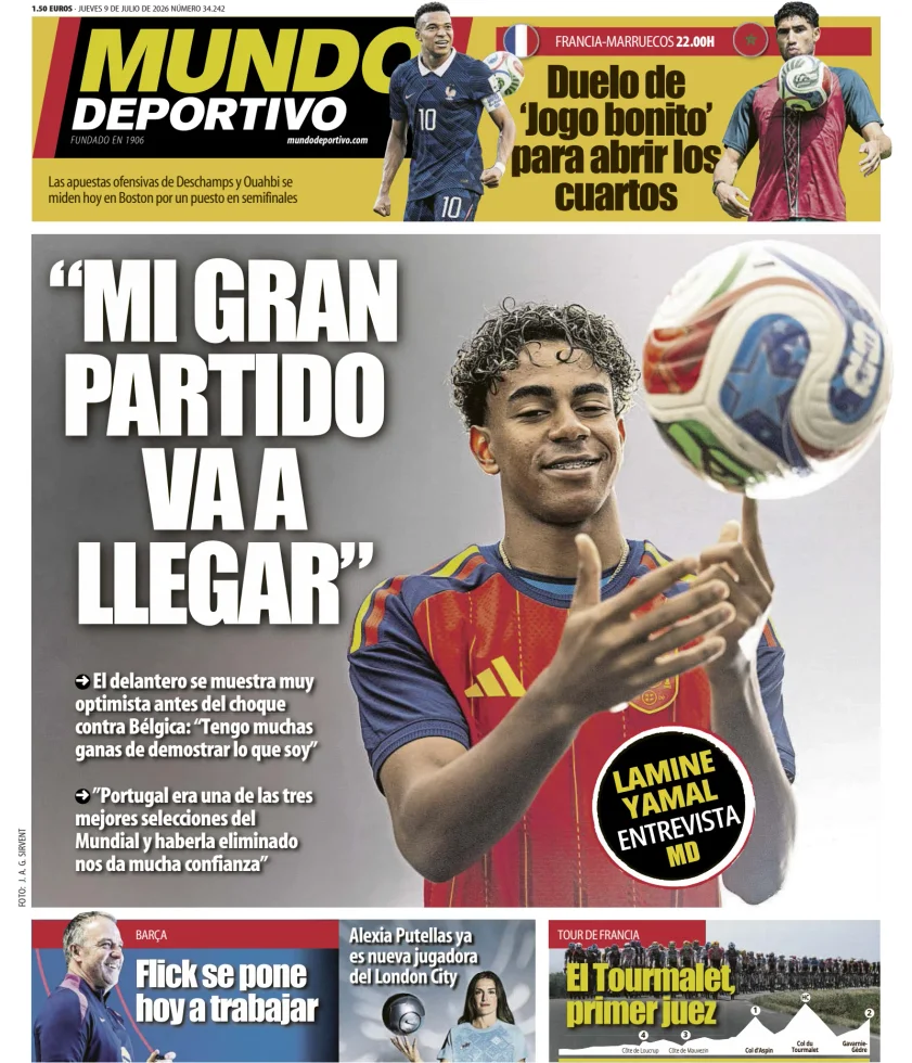 Portada de Mundo Deportivo