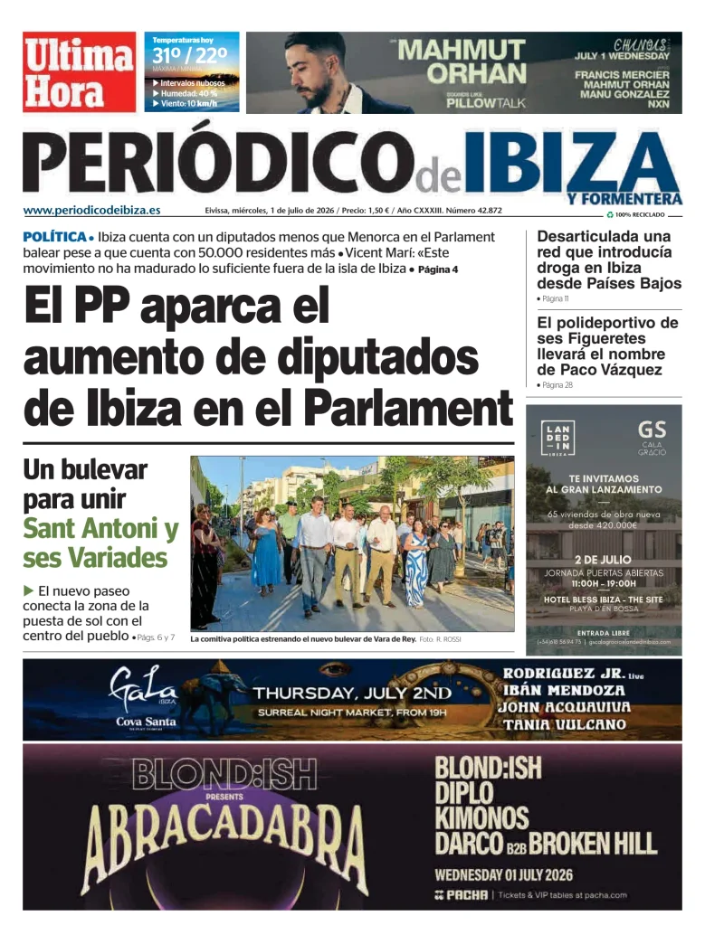 Periódico de Ibiza — 01/07