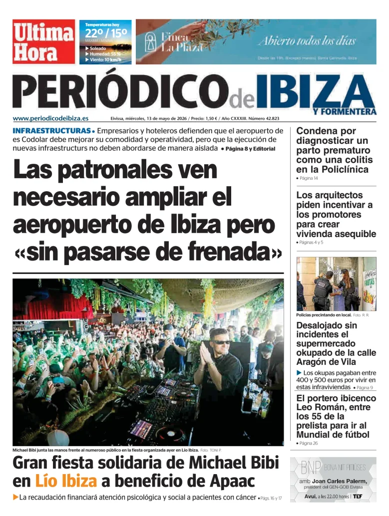 Periódico de Ibiza — 13/05