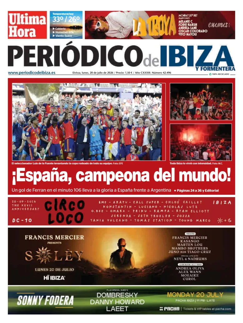 Periódico de Ibiza — 20/07
