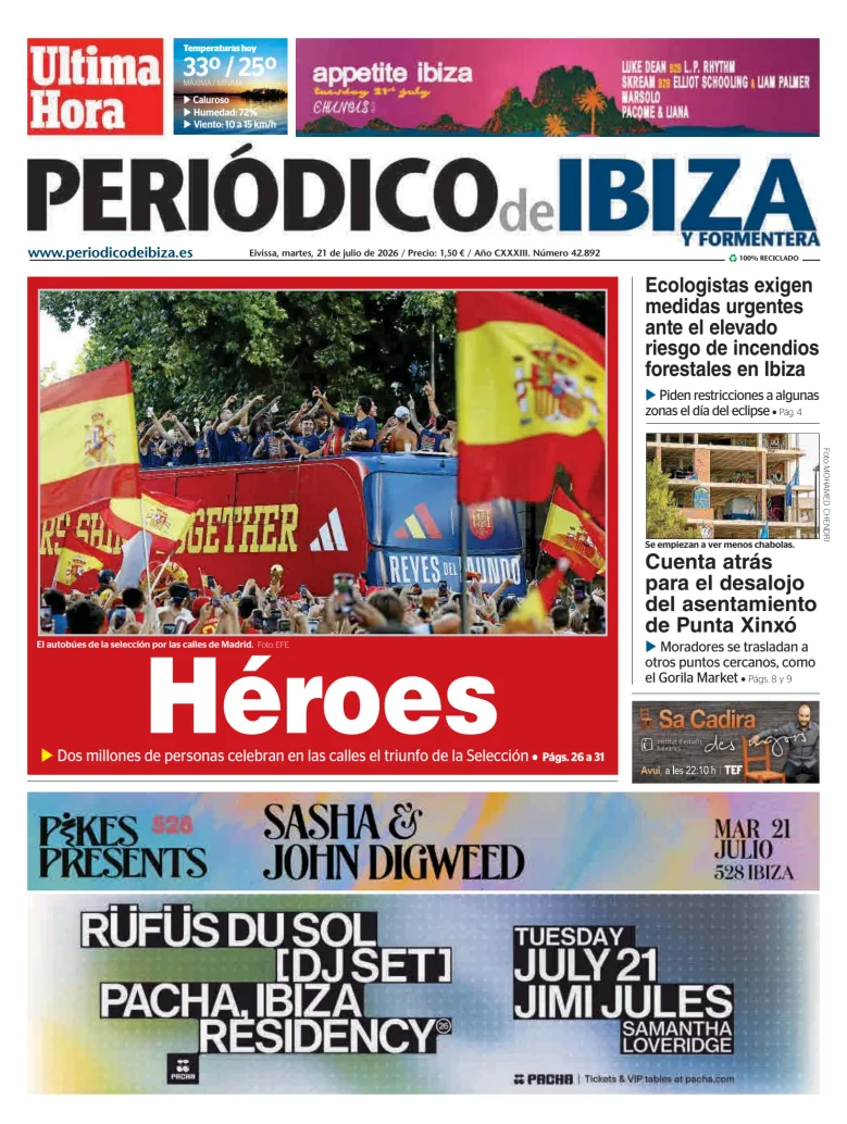 Periódico de Ibiza — 21/07