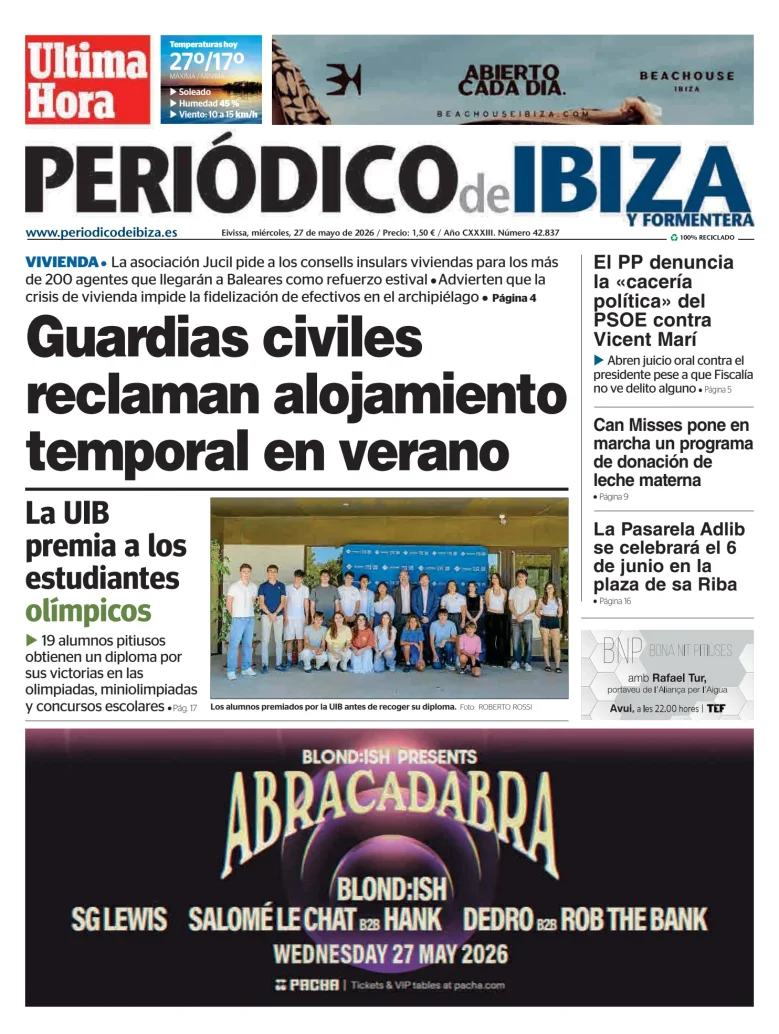 Periódico de Ibiza — 27/05
