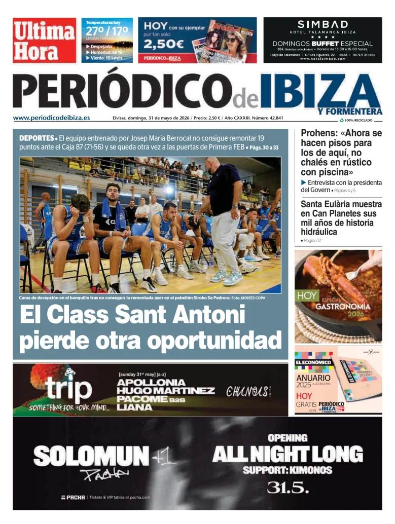 Periódico de Ibiza — 31/05