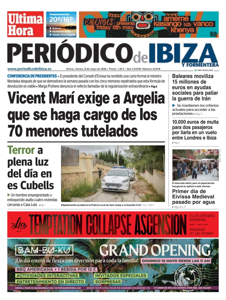 Periódico de Ibiza — 08/05