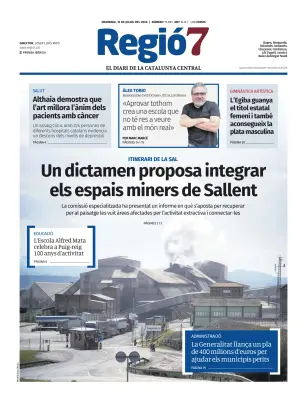 Portada de Regio7, 12 de julio de 2026