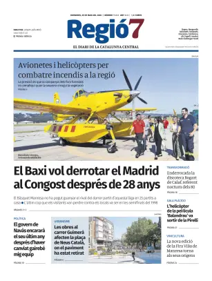 Portada de Regio7, 29 de mayo de 2026