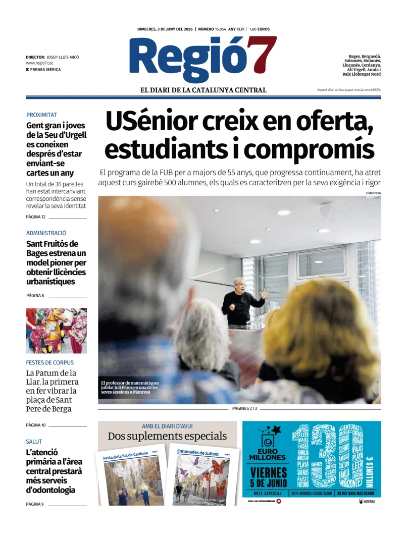 Portada de Regio7, 3 de junio de 2026