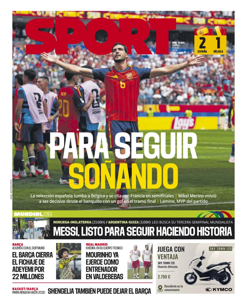 Portada de Sport