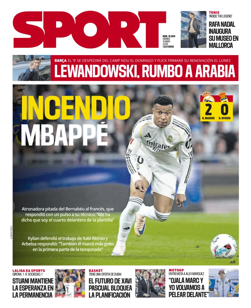 Sport — 15/05
