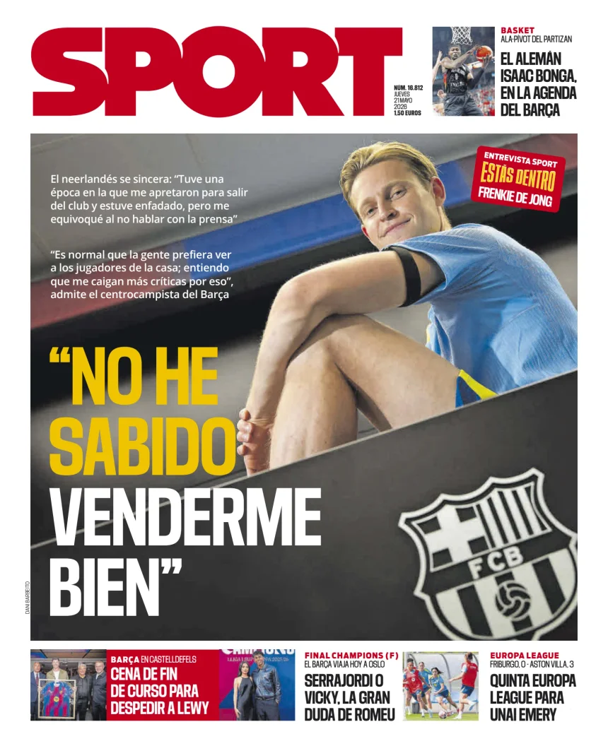 Sport — 21/05