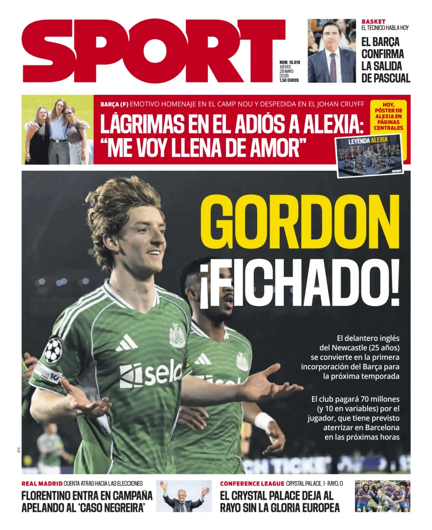 Sport — 28/05