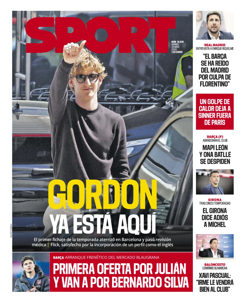 Sport — 29/05