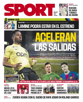Portada de Sport, 3 de junio de 2026