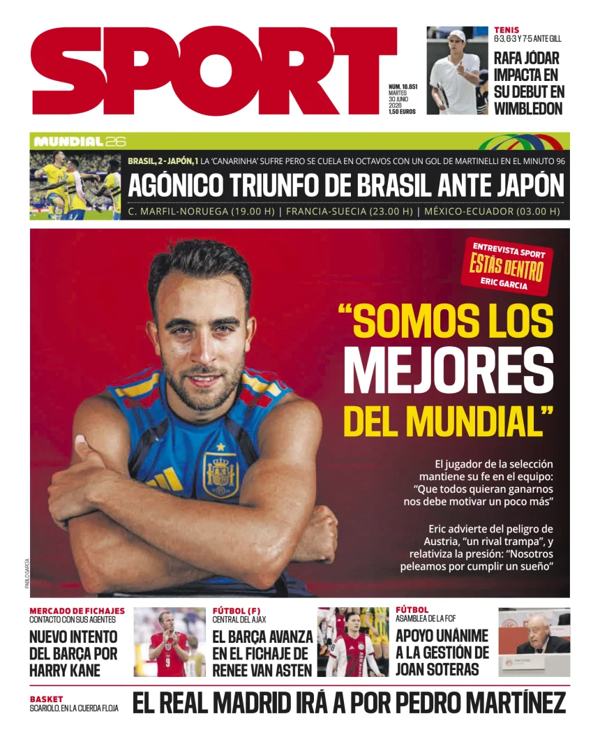 Sport — 30/06