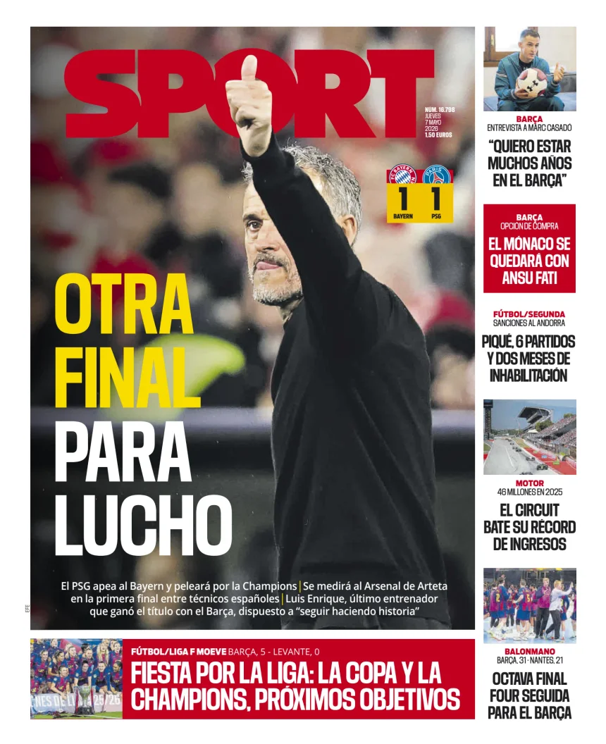 Sport — 07/05