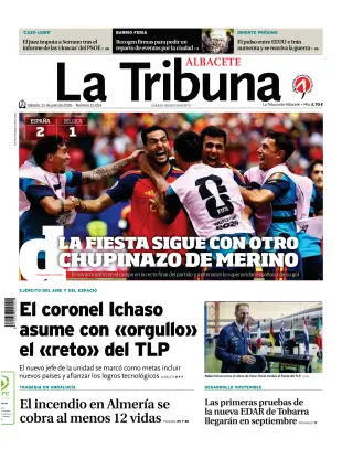 Portada de Tribuna de Albacete, 11 de julio de 2026