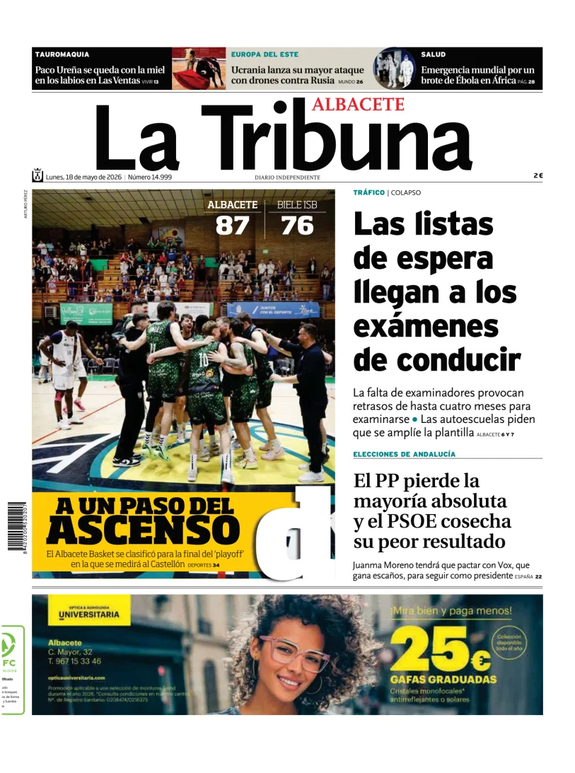 Tribuna de Albacete — 18/05